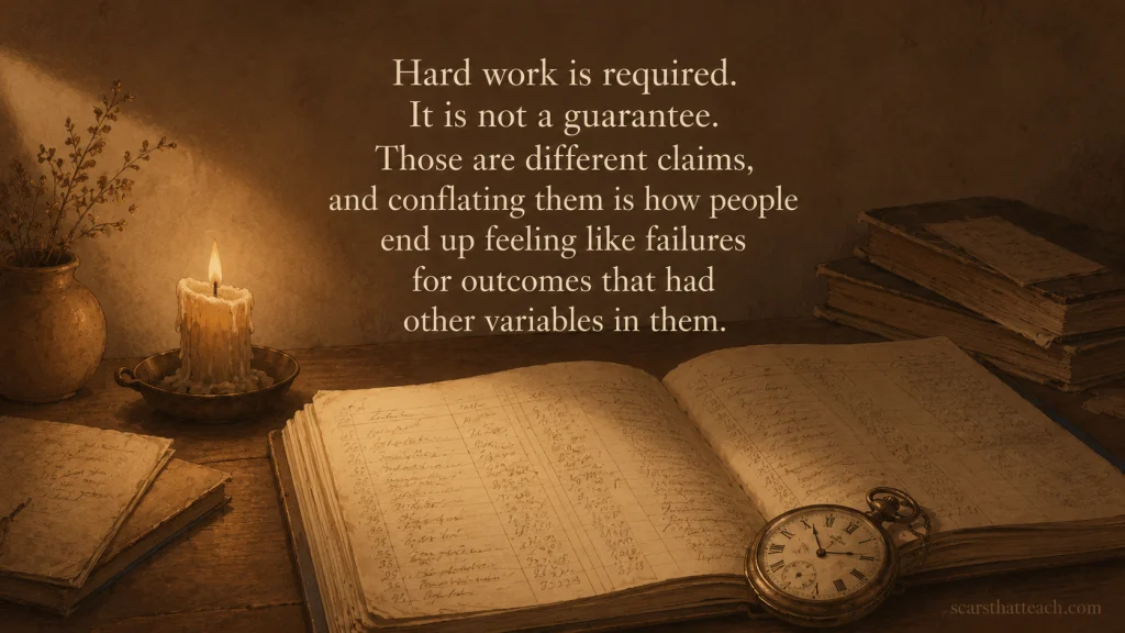 Does Hard Work Actually Pay Off