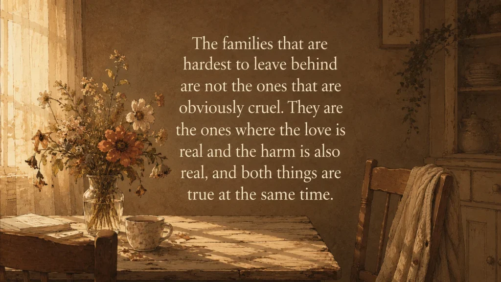 When The Toxic Person Is Family