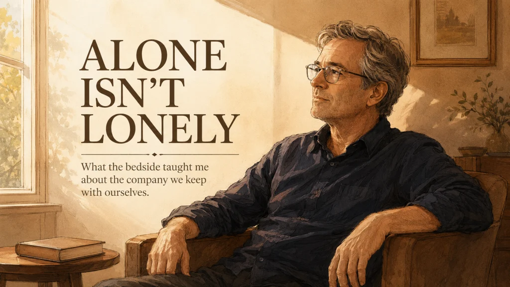 How To Be Alone Without Being Lonely