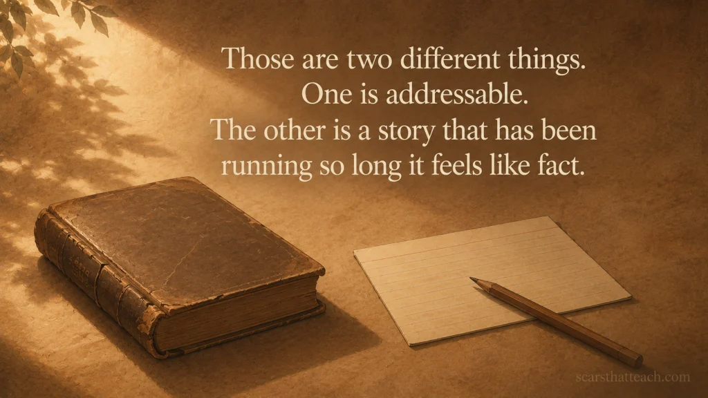 The Difference Between The Problem And The Story About It