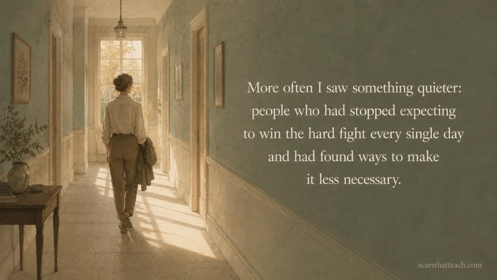 The Fight You Do Not Have To Win Every Day