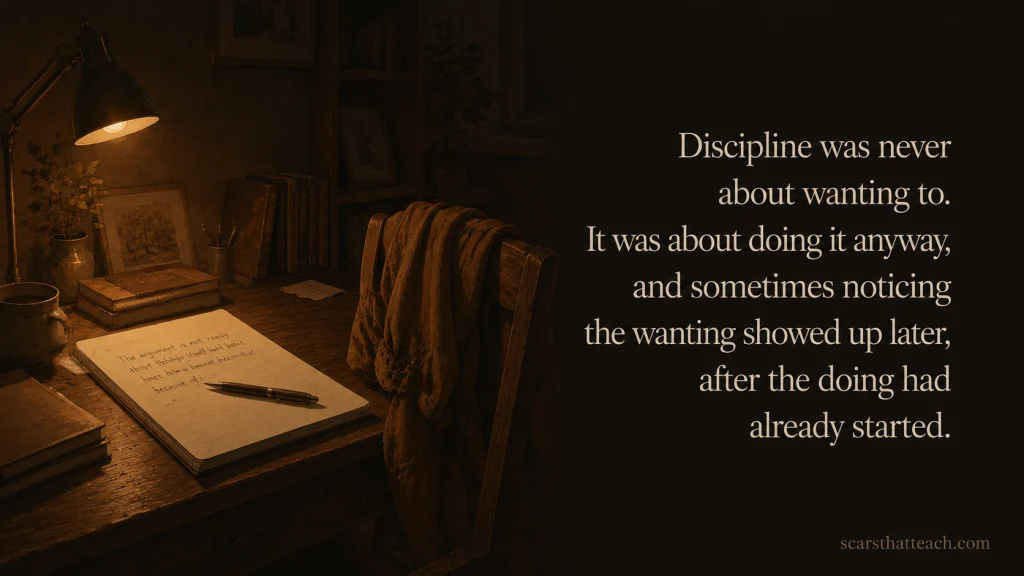 The Mistake That Burns People Out Before Discipline Ever Takes Hold