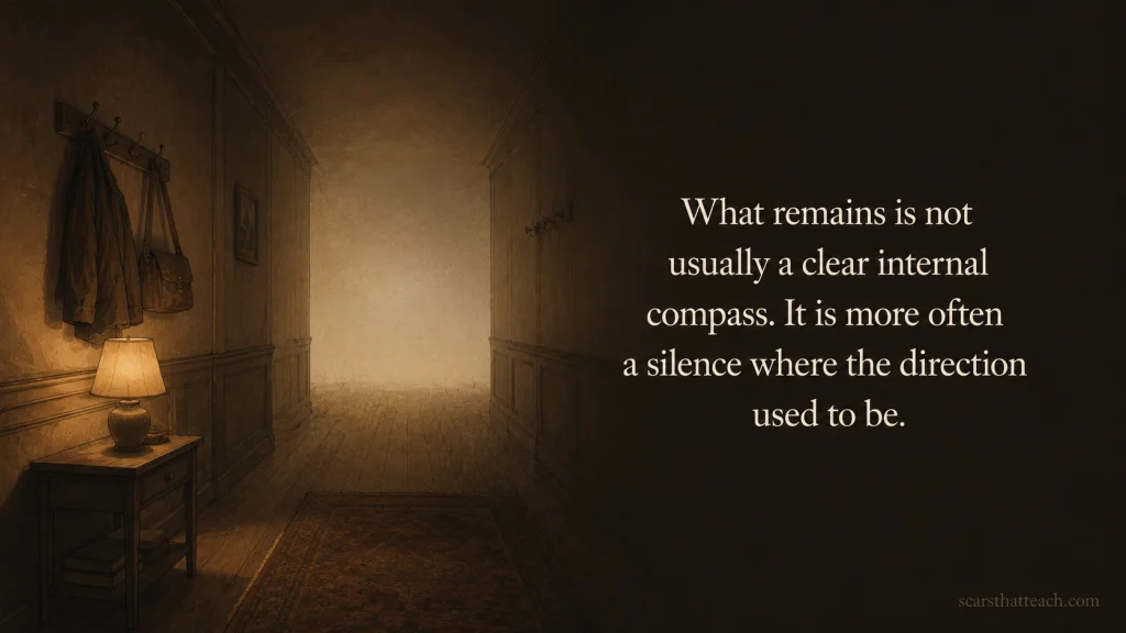 What Is Actually Being Disrupted When A Life Falls Apart