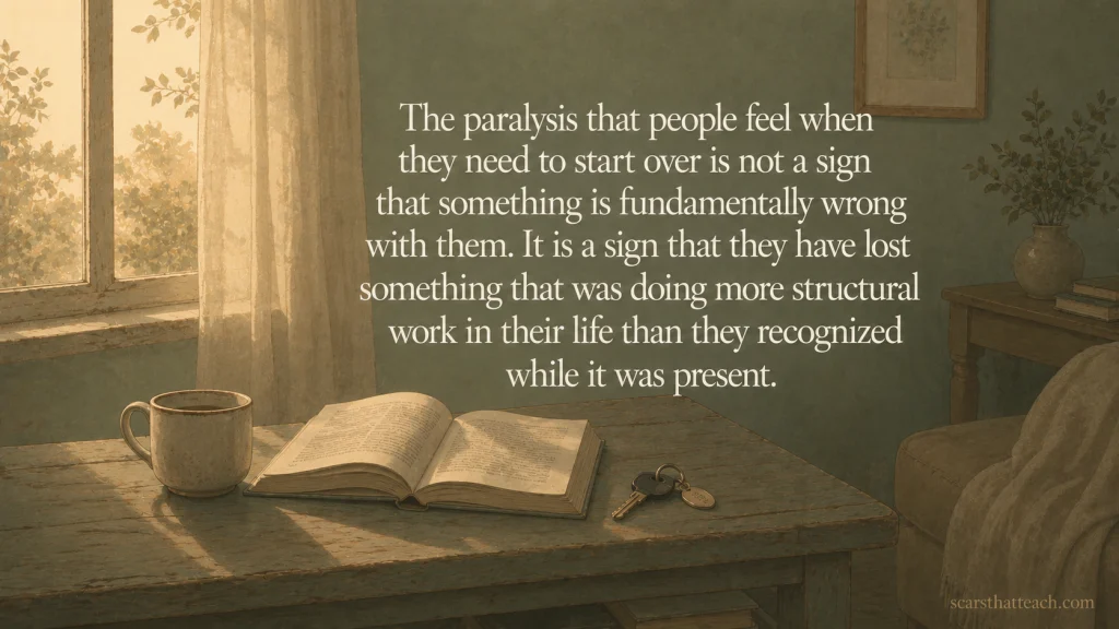 What The Paralysis Is Actually Telling You