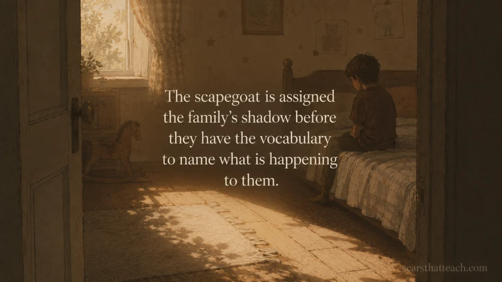 What The Scapegoat Carries And What The Golden Child Carries