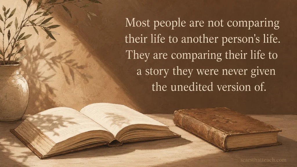 Why Comparison Isnt The Villain Most Advice Makes It Out To Be
