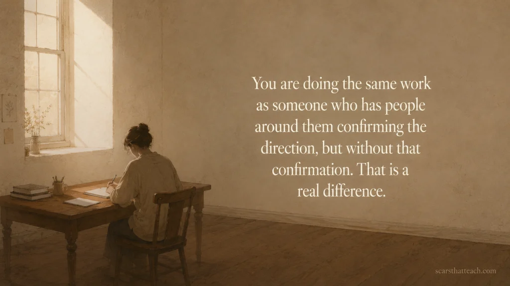 Why The Absence Of Support Is Harder Than Most Advice Admits