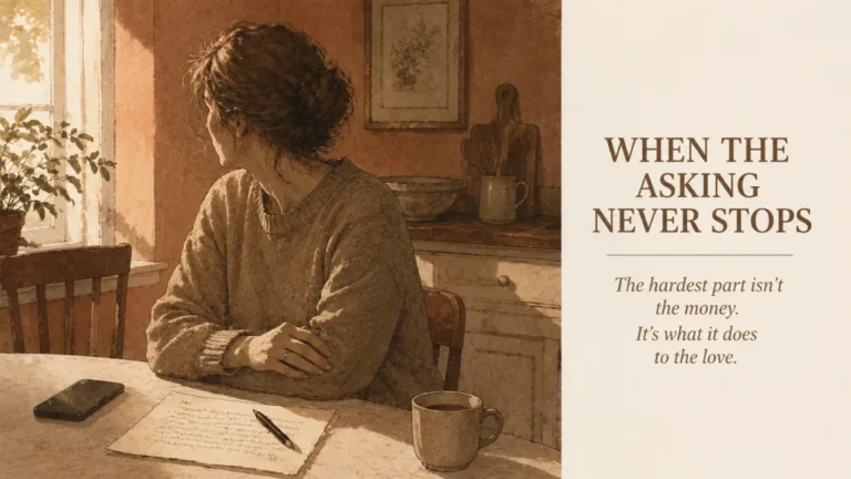 The Family Member Who’s Always Asking for Money: Where Love Ends and Lending Begins