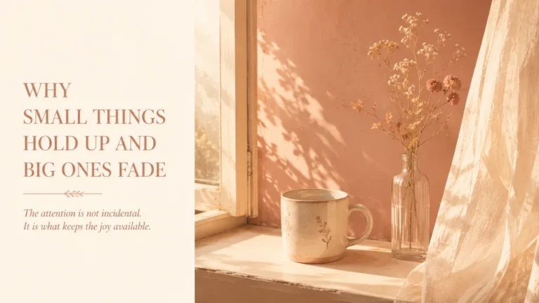 Why Do Small Things Bring More Lasting Joy Than Big Events?