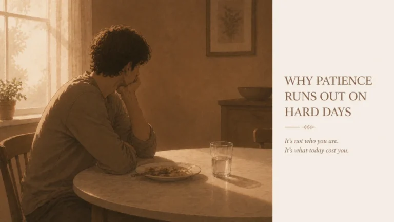 Why Is Patience So Hard? The Actual Psychology Behind It