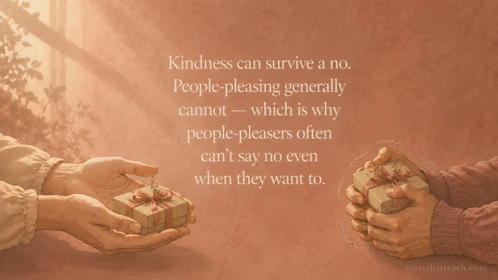 The Difference Between Being Kind And People Pleasing