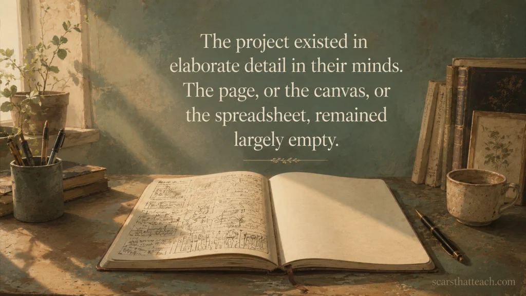 The Most Unfinished Projects Belonged To The Most Exacting People