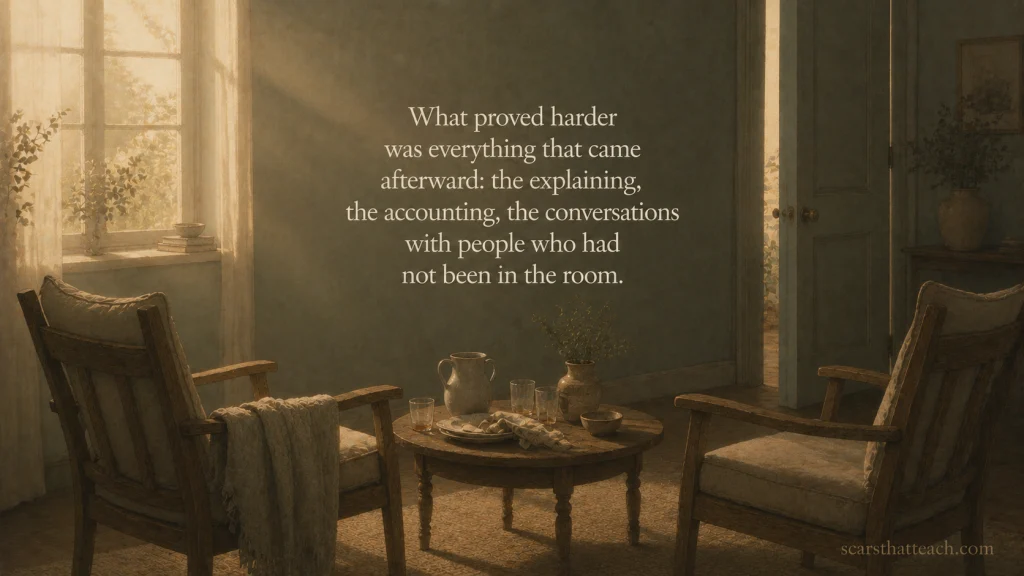 The Part Nobody Prepares You For