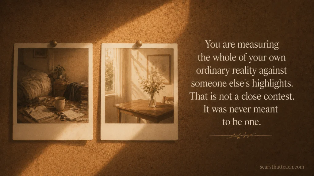 The Unfair Math Of Comparing Your Whole Life To Someones Highlights