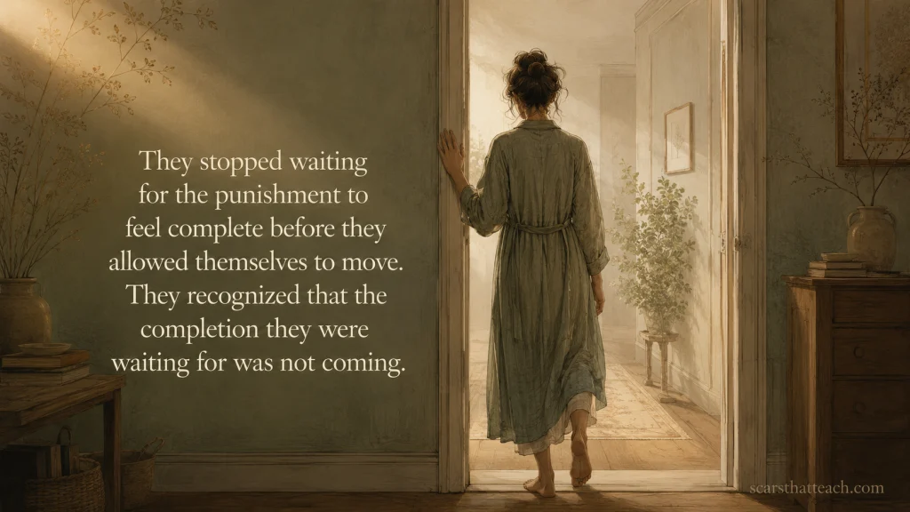 What It Means To Let Yourself Through