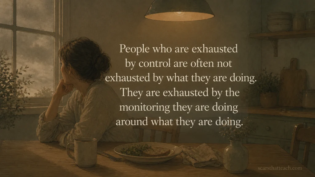 What Letting Go Actually Means