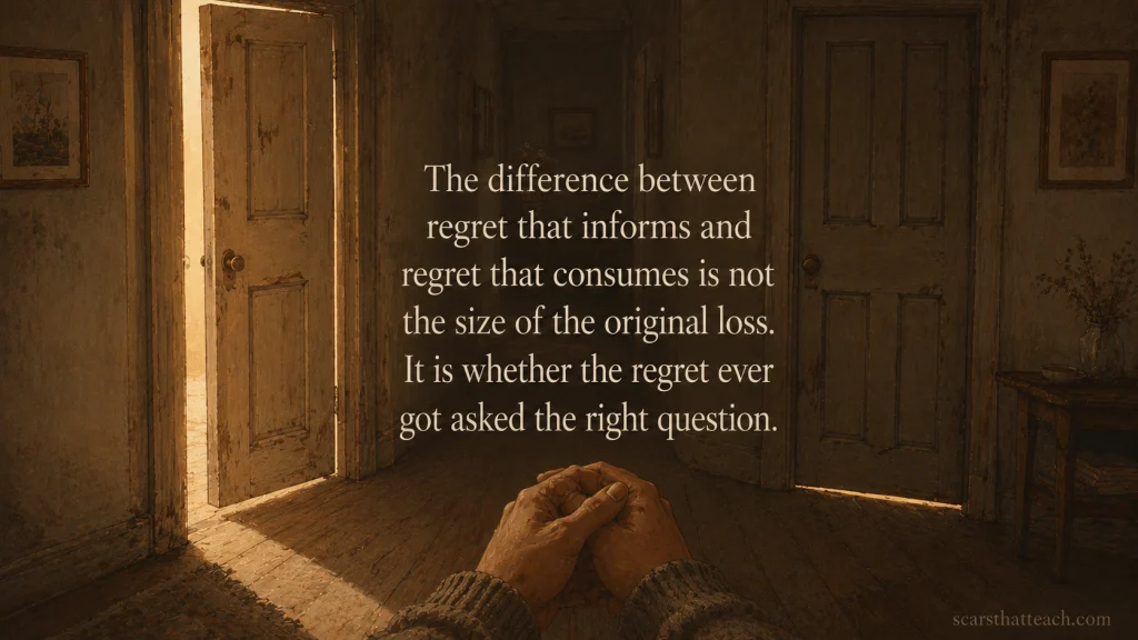 What Most Advice On Regret Skips Over