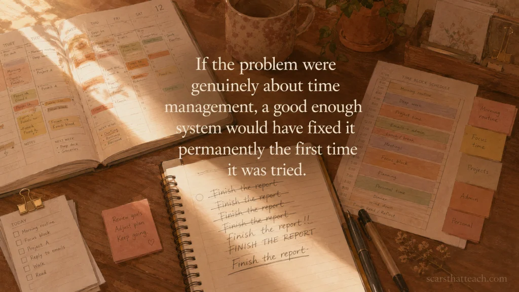 Why Time Management Was Never The Real Problem