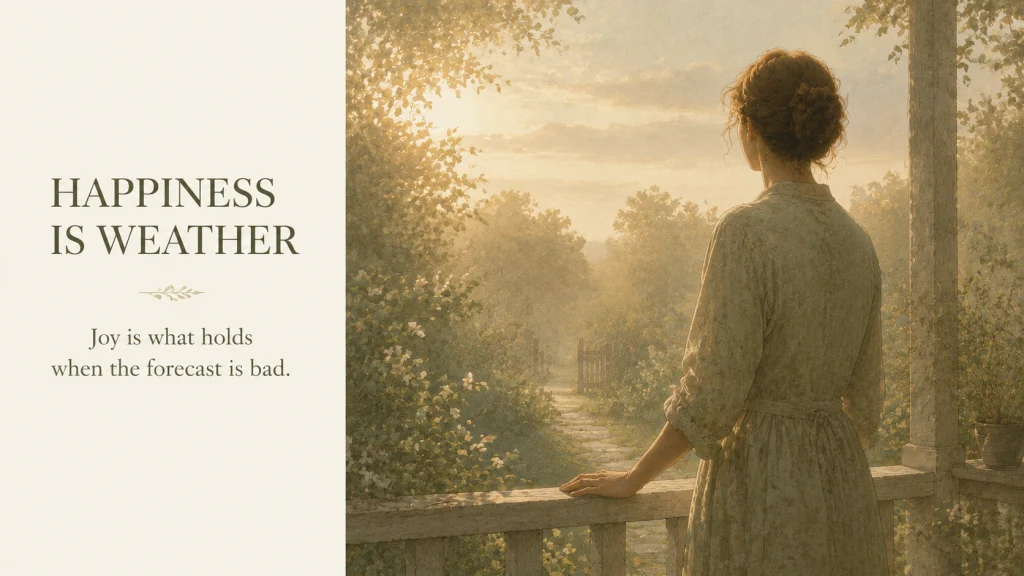 Joy Vs Happiness The Difference That Matters