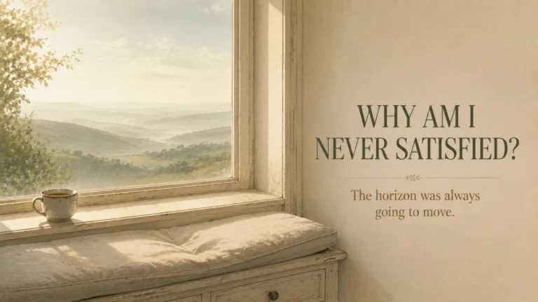 Why Am I Never Satisfied? The Psychology Behind the Feeling That’s Never Enough