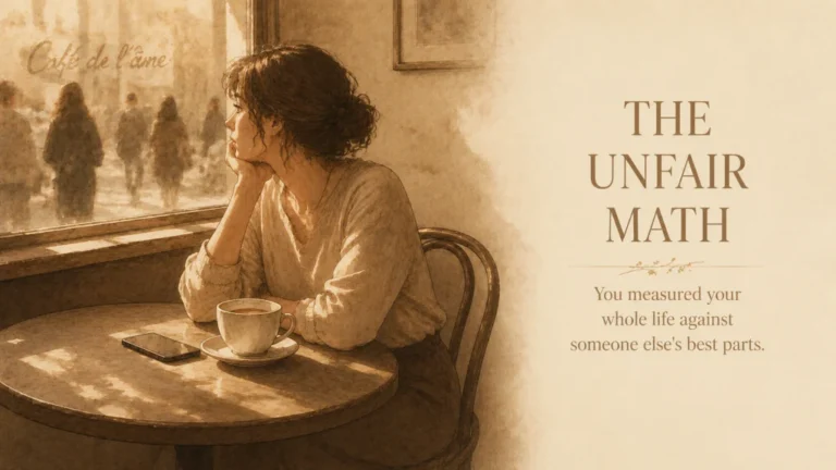 Why Comparing Yourself to Others Makes You Feel Worse (Even When You’re Doing Fine)