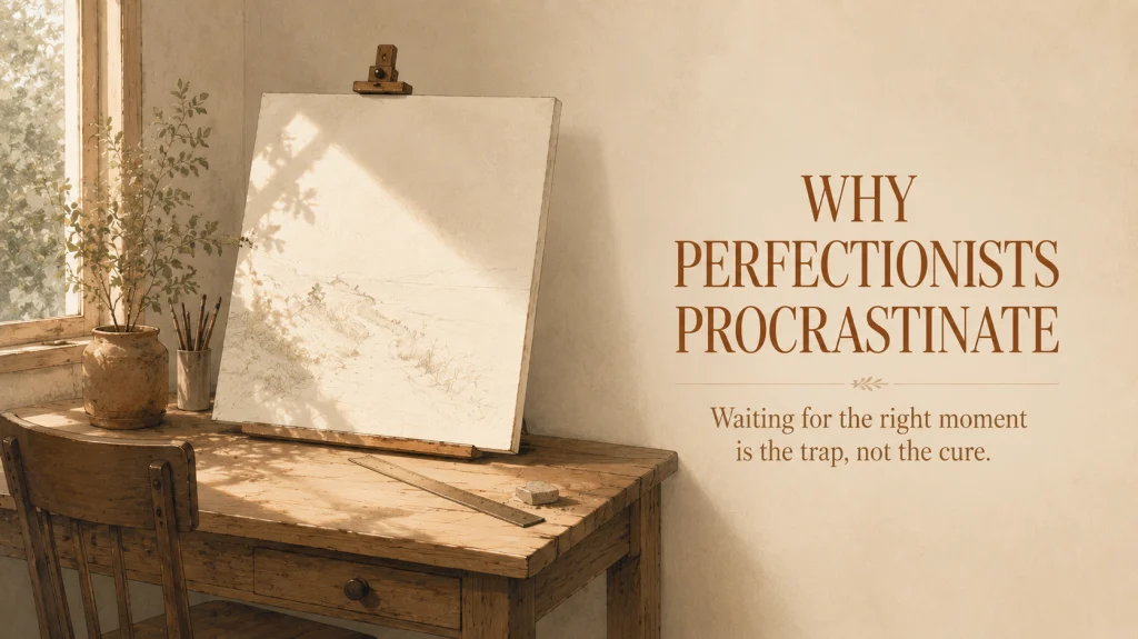 Why Perfectionists Procrastinate
