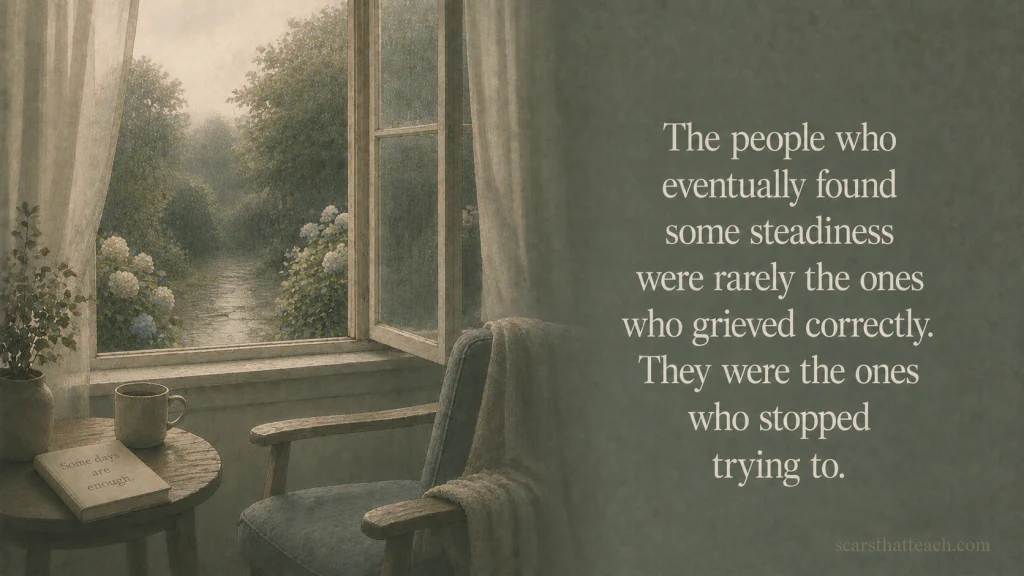 Let Your Grief Be What It Actually Is