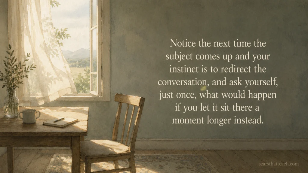 Letting The Subject In A Little On Your Own Terms