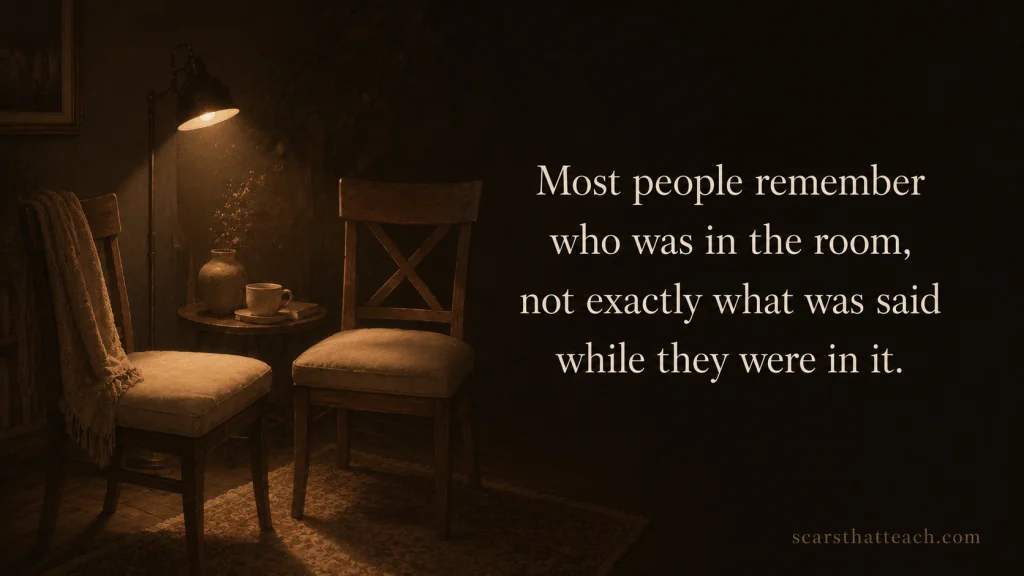 Stay Even Without The Right Words
