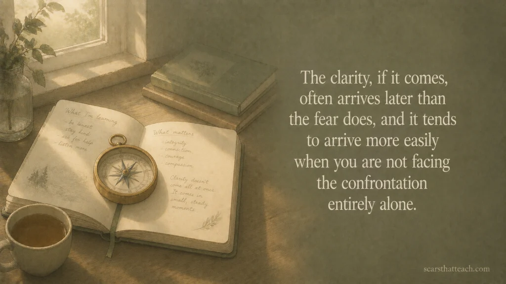 The Confrontation Can Become A Compass