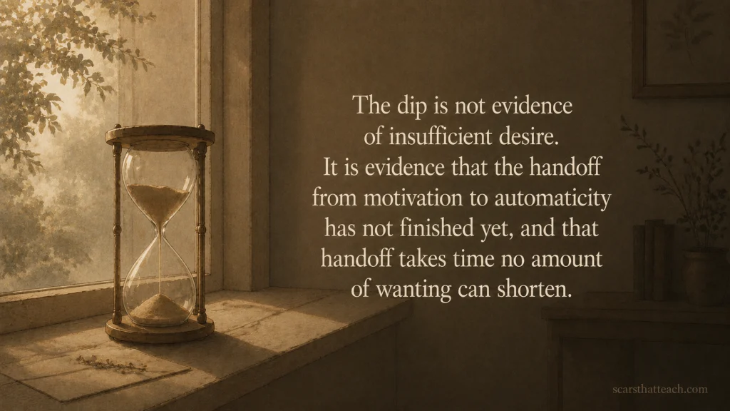 The Gap Between Motivation And Automaticity