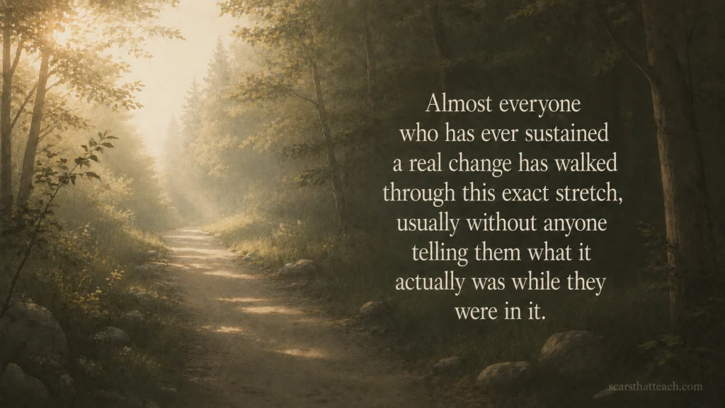 The Gap Is Not Proof You Are Failing