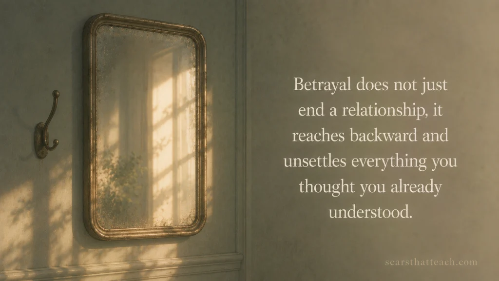 The Trust You Are Rebuilding Is Also Your Own