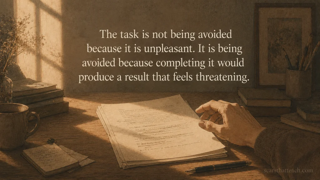 What Avoidant Procrastination Actually Is