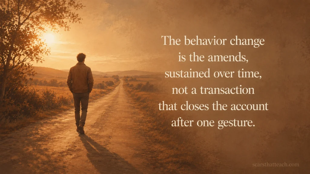 What People Commonly Get Wrong About Making Amends