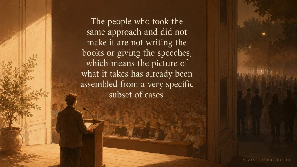 Why The People Who Failed Are Not In The Room
