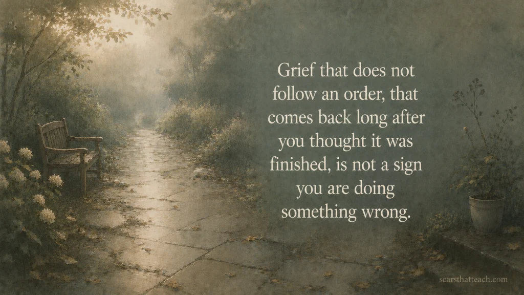 Your Grief Does Not Need To Match The Picture